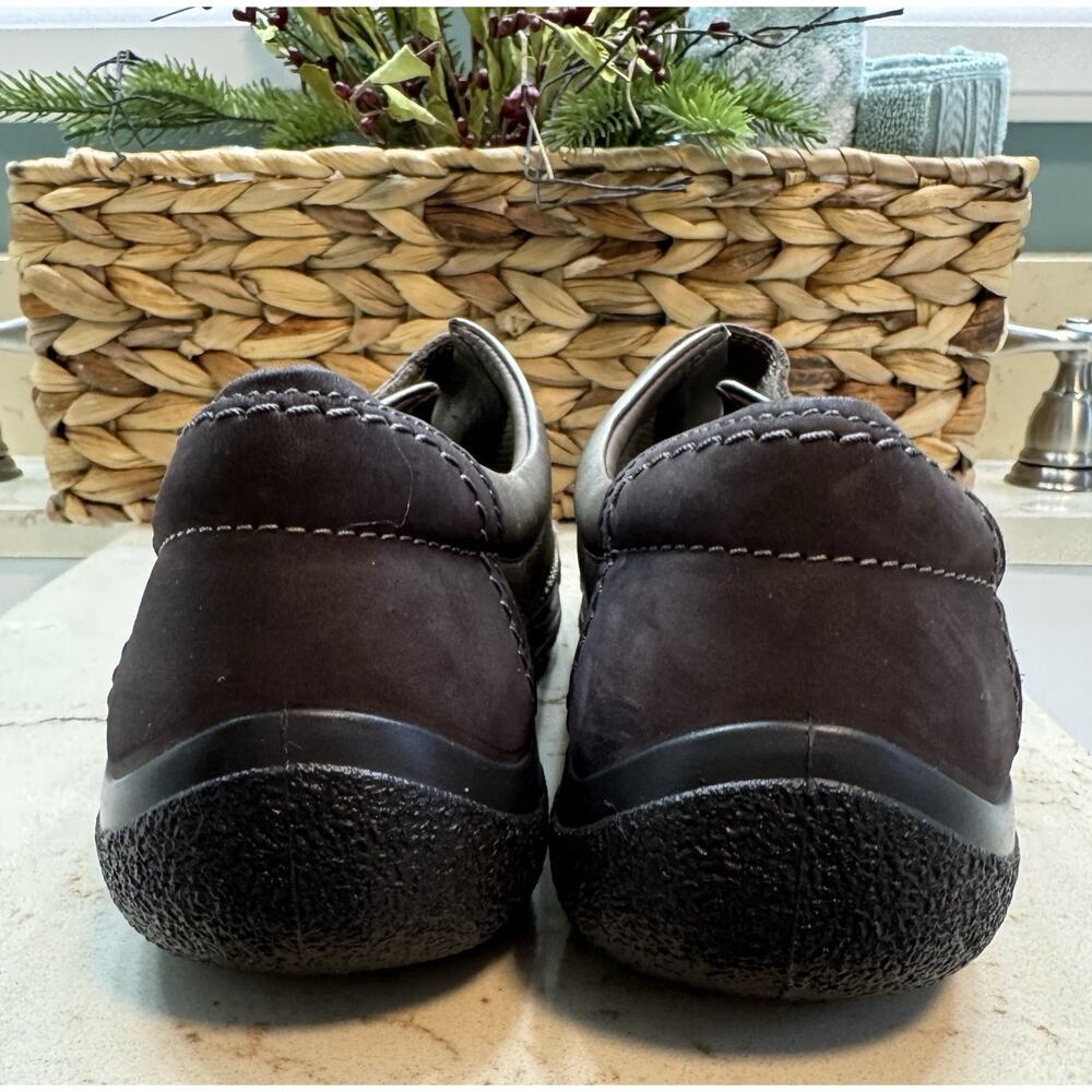 Hotter Comfort Concept Leap Shoes Size 10 Brown Metallic Adjustable Straps - Picture 7 of 10